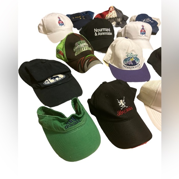 25 Vintage Hat Lot Snapbacks Baseball Caps Trucker Visor - Picture 9 of 16